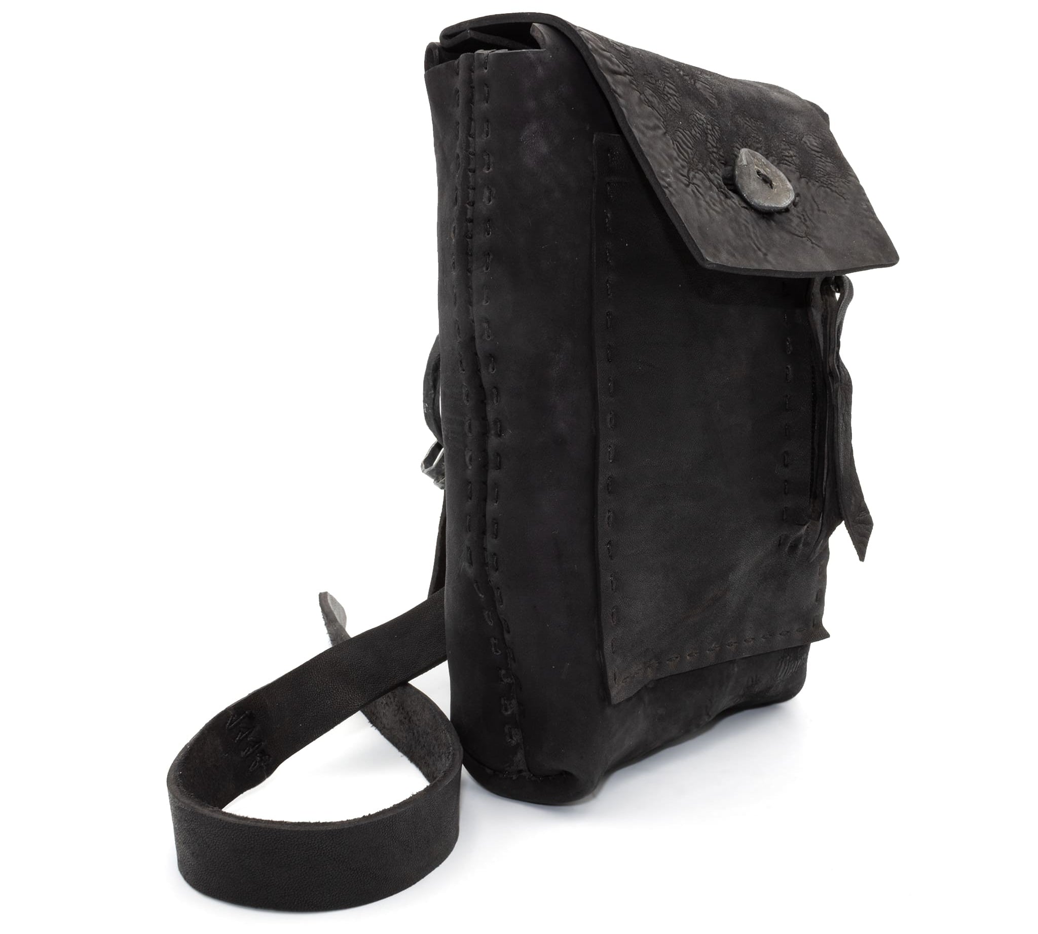 Shop and explore our meticulous collection of avant garde hand sewn culatta leather belt bags online at atelierskn.com