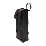 black  horse culatta leather phone pouch available online at atelierskn.com