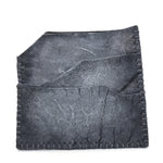 hand stitched over an 8hr period the washed culatta cardholder features multiple card slots, hand stitched overlock sides and a pigmented wax finish. the cardholder is available to buy online from avant garde leather studio atelierskn.com