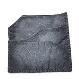 hand stitched over an 8hr period the washed culatta cardholder features multiple card slots, hand stitched overlock sides and a pigmented wax finish. the cardholder is available to buy online from avant garde leather studio atelierskn.com