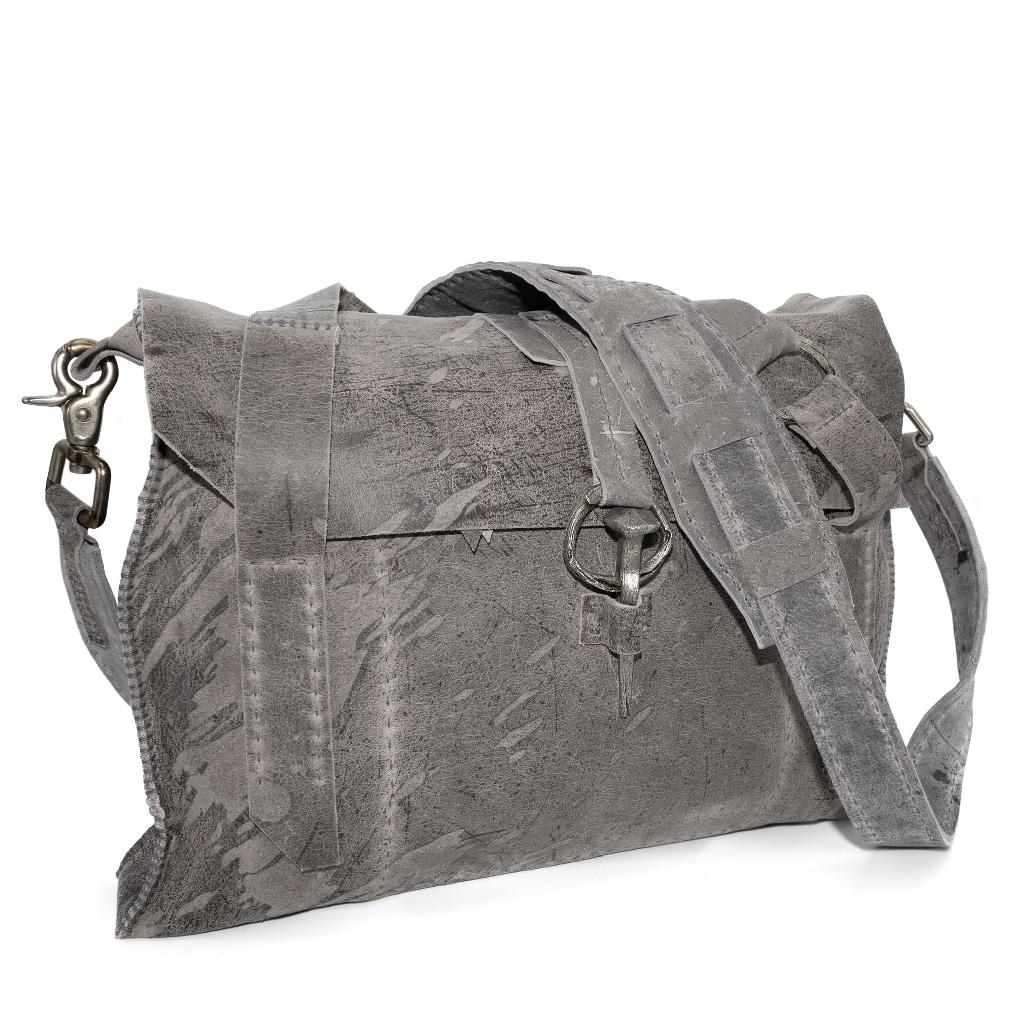 kudu leather briefcase – atelier skn