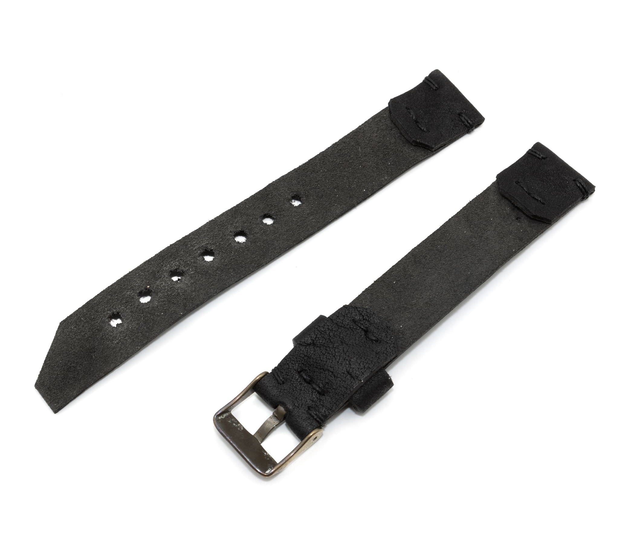 black horse culatta leather watch strap | atelier skn