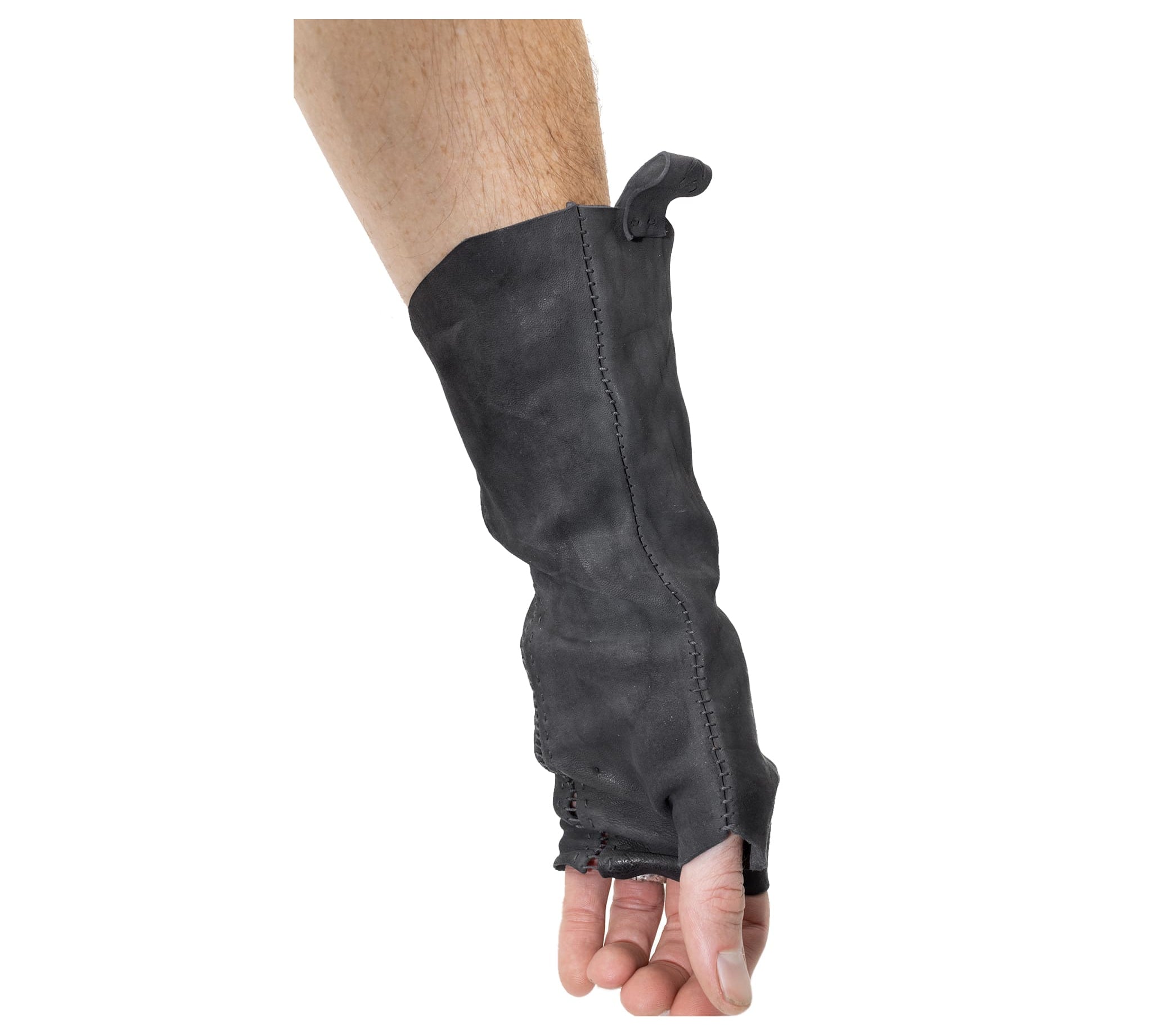 horse culatta open seam long leather gloves available online at atelierskn.com