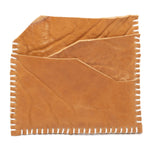 natural horse culatta leather wedge cardholder | atelier skn