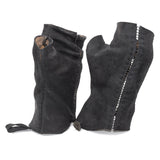 horse culatta open seam short leather gloves for men and women available online at atelierskn.com