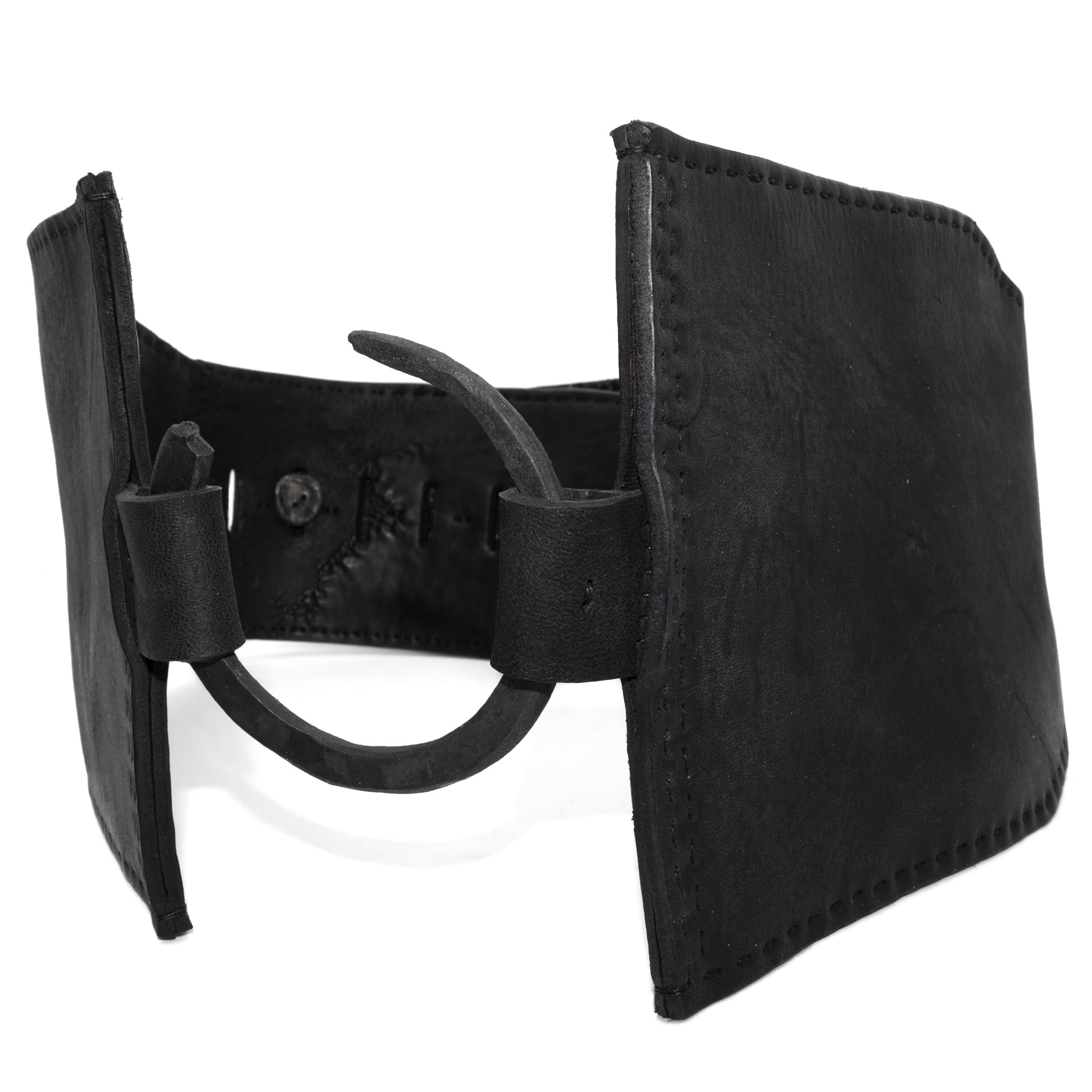 shop and explore a meticulous collection of avant garde hand sewn culatta leather waist belts online at atelierskn.com