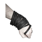atelier skn - 13 rings hand sewn horse leather cuffs for men and women