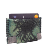 hand dyed horse leather cardholder from atelier skn