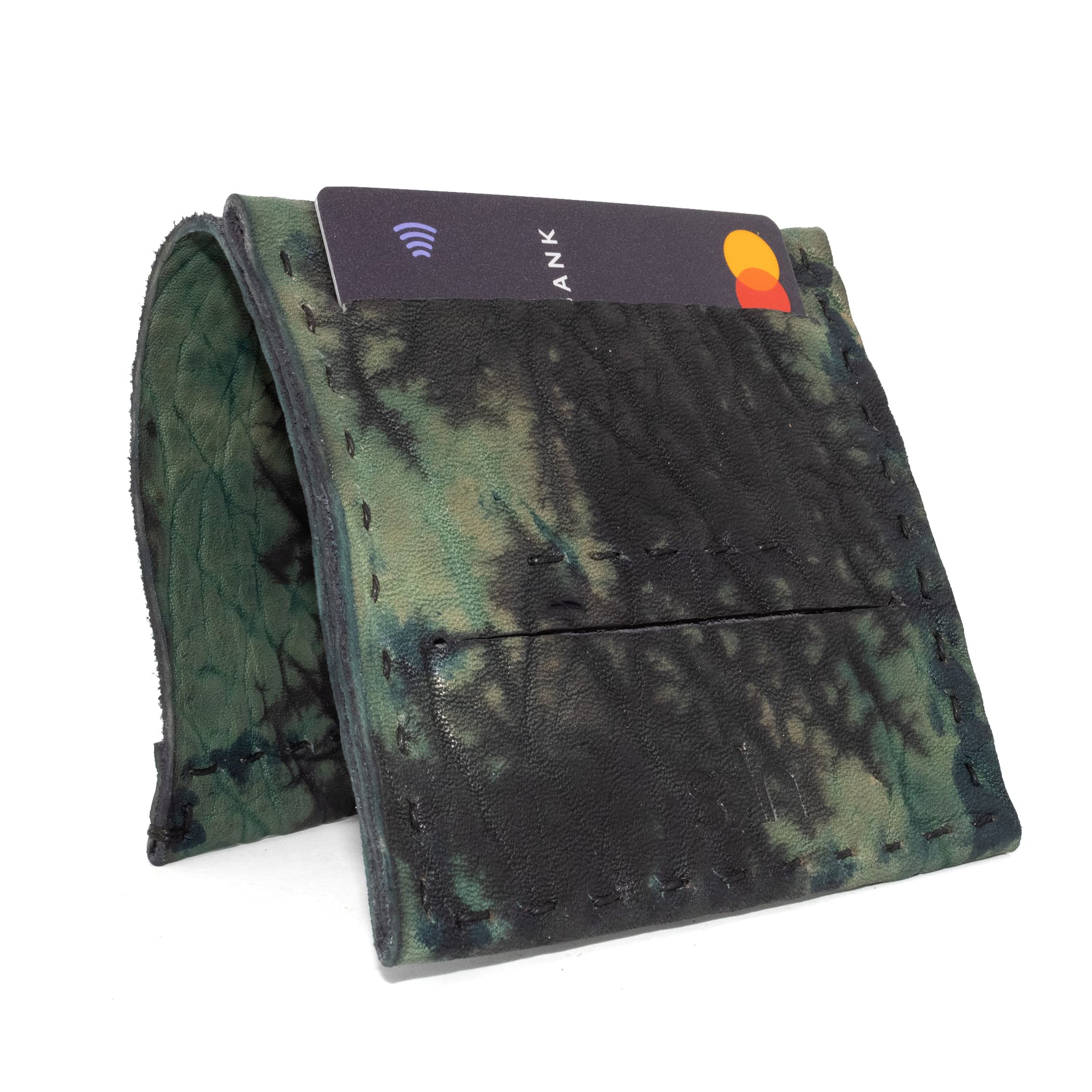 avant garde leather wallet from atelier skn