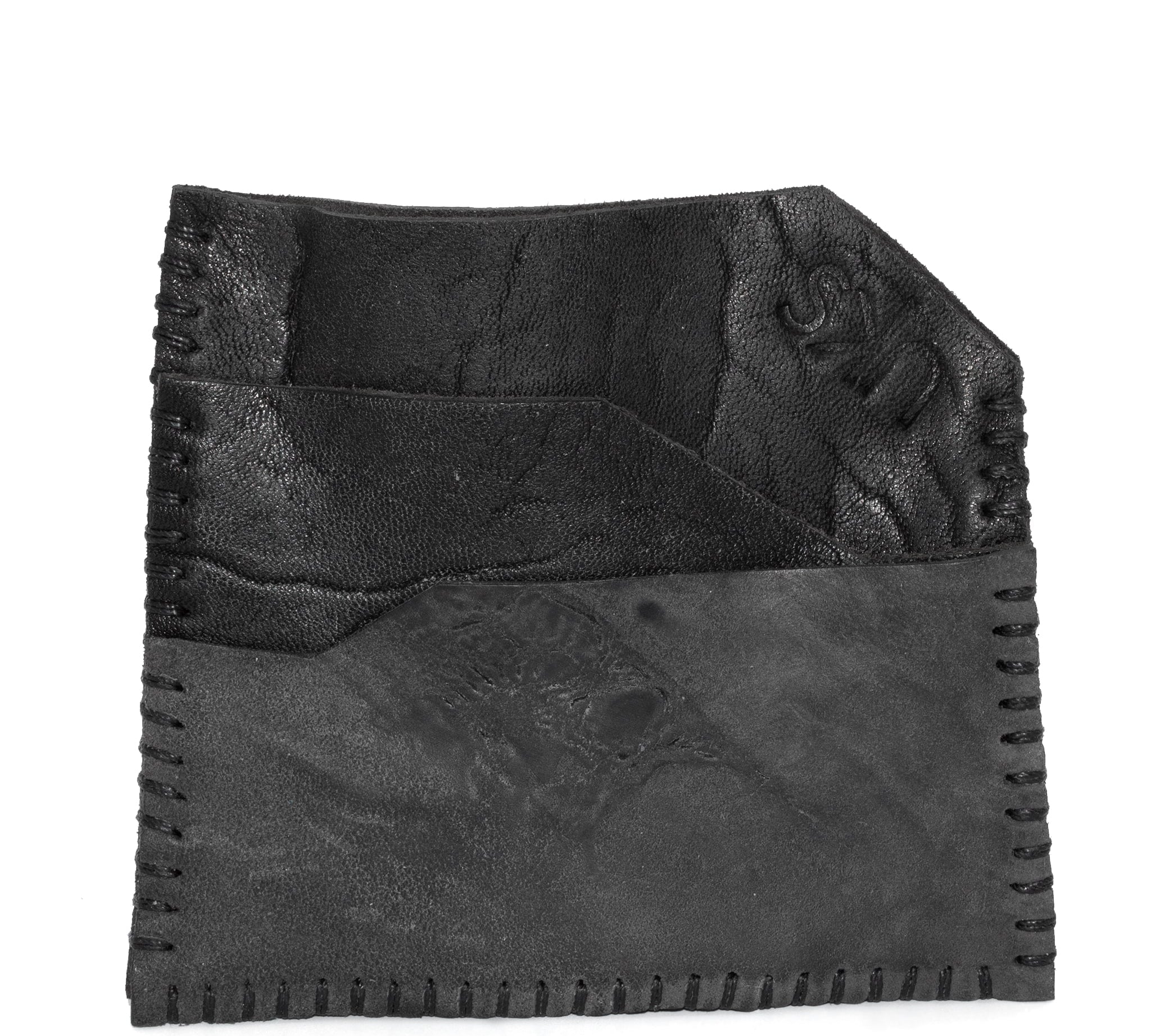 atelier skn black horse culatta leather cardholder
