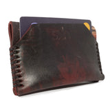 atelier skn hand dyed contemporary leather cardholder