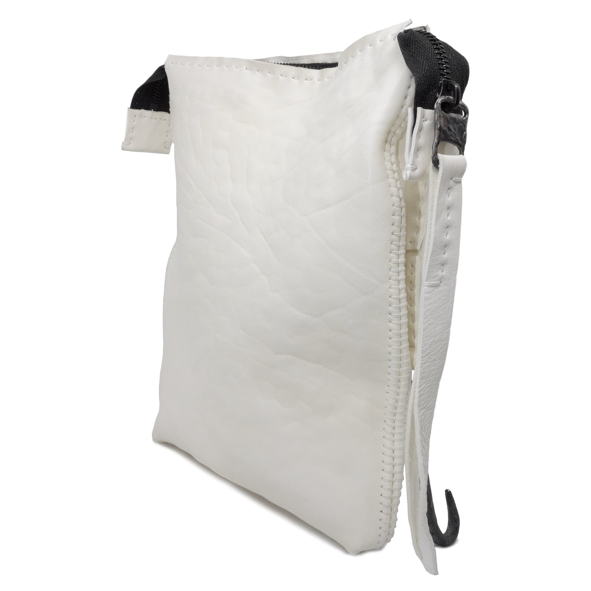 albino horse culatta leather sling bag | atelier skn