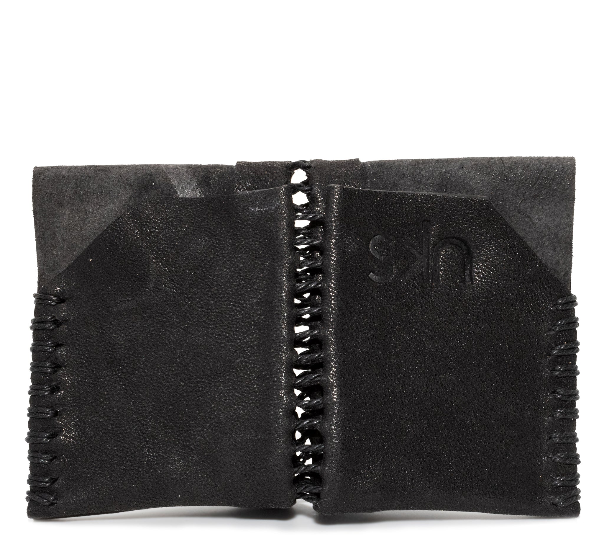 avant garde hand sewn leather cardholders from atelier skn