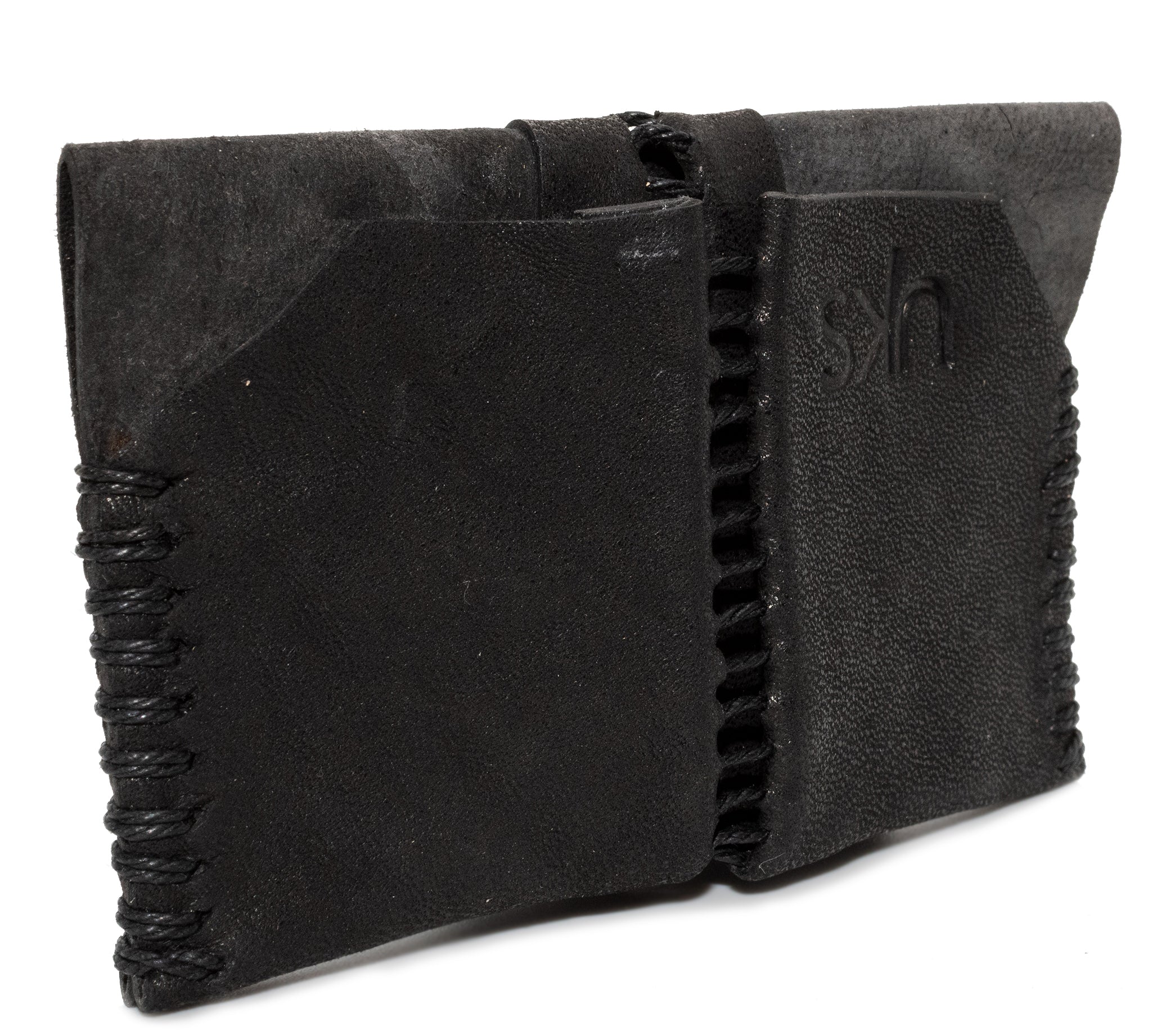 avant garde hand sewn leather cardholders from atelier skn