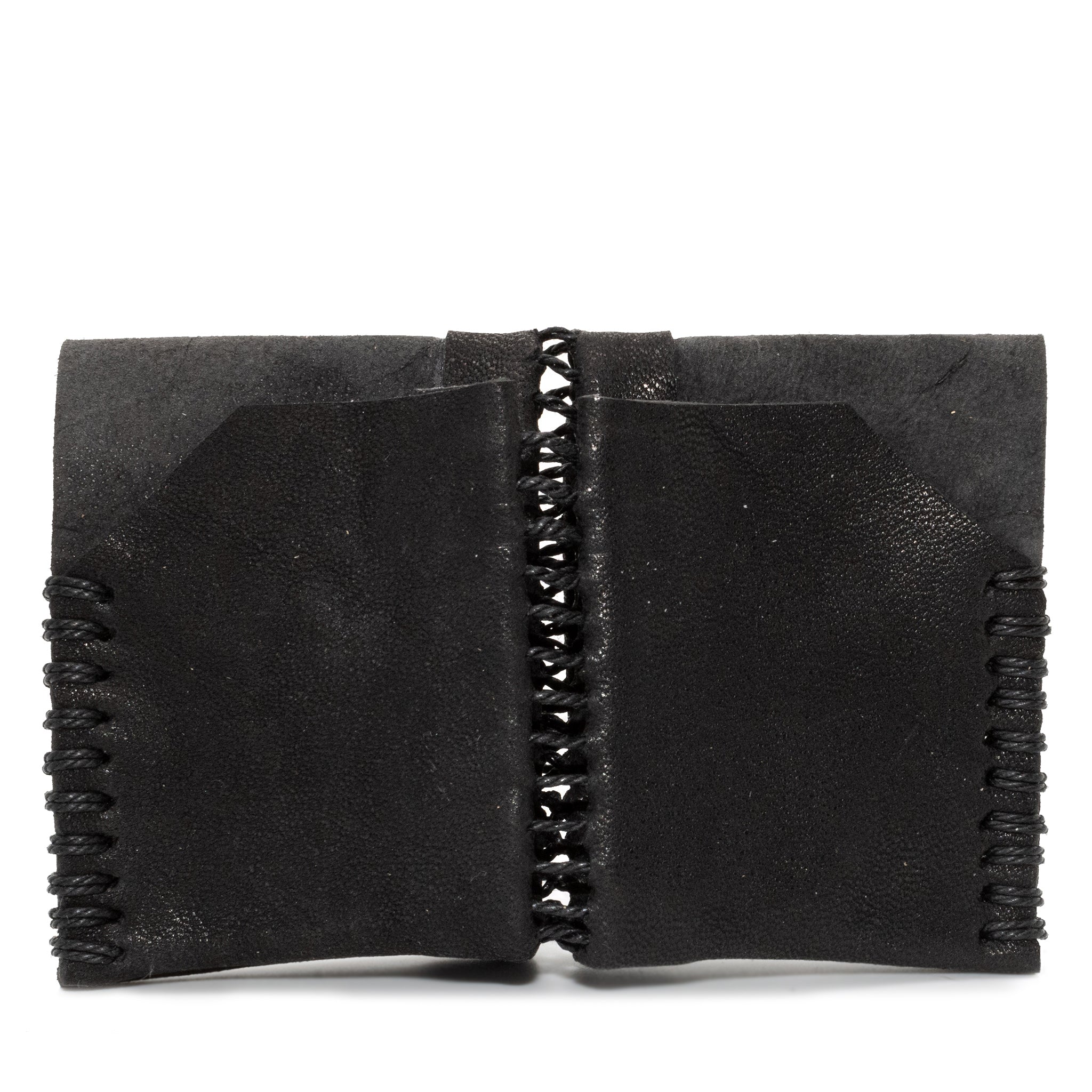 avant garde hand sewn leather cardholders from atelier skn