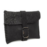 black horse culatta one piece leather card case | atelier skn