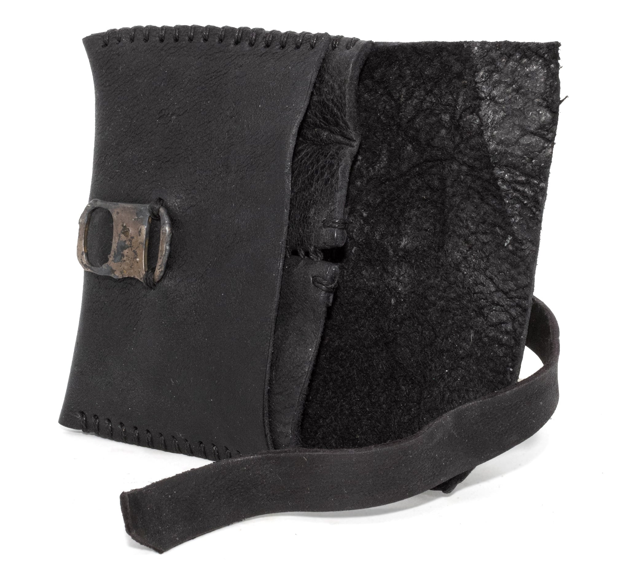 black horse culatta one piece leather card case | atelier skn