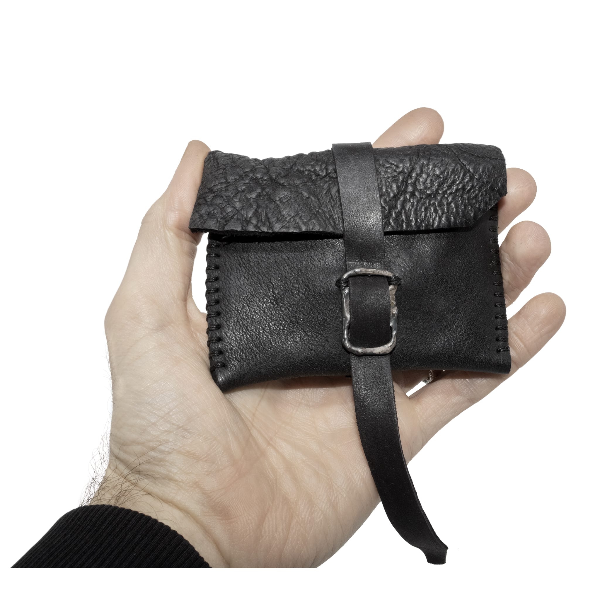 black horse culatta one piece leather purse | atelier skn