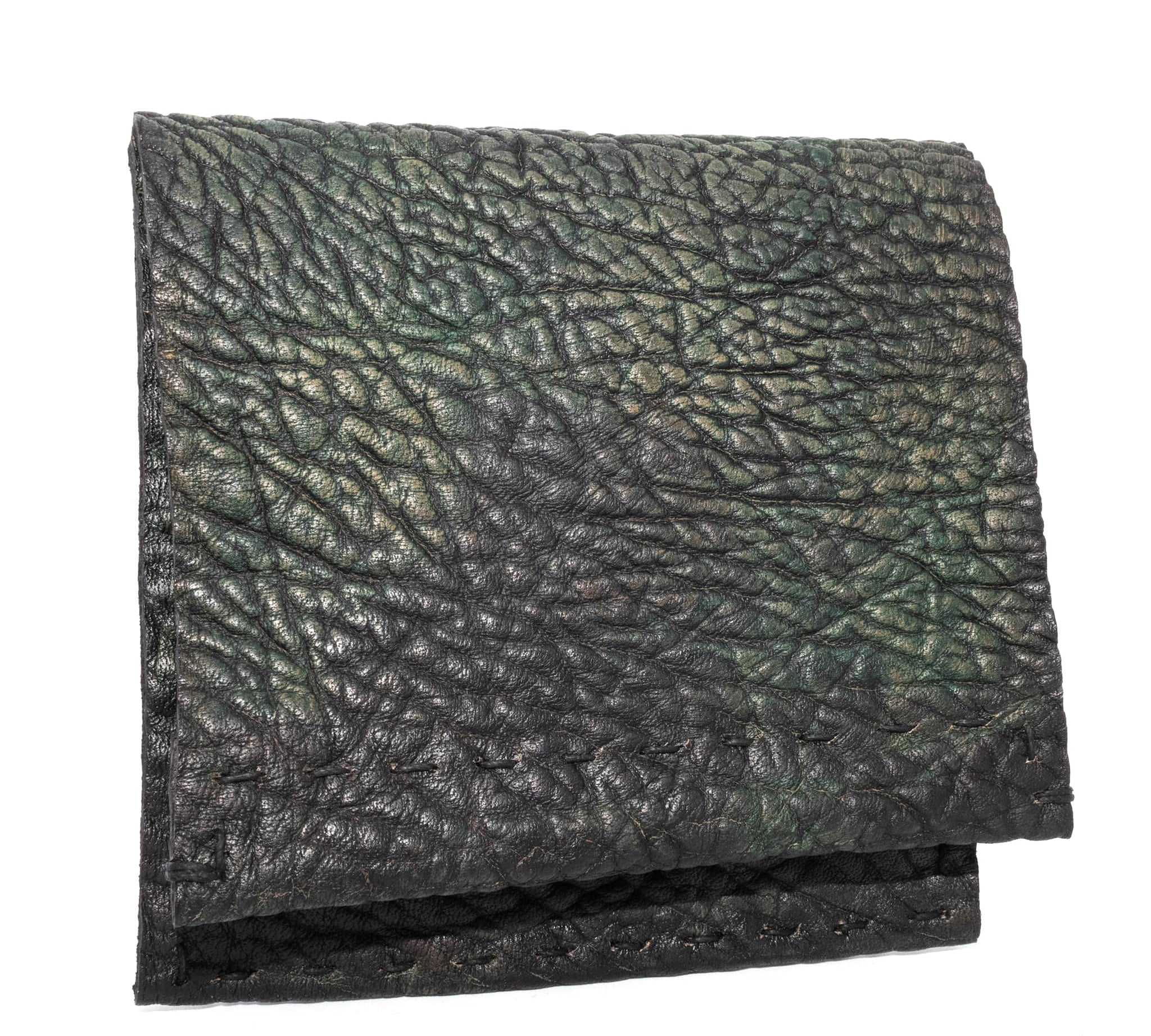 avant garde horse shoulder hand dyed wallet from atelier skn