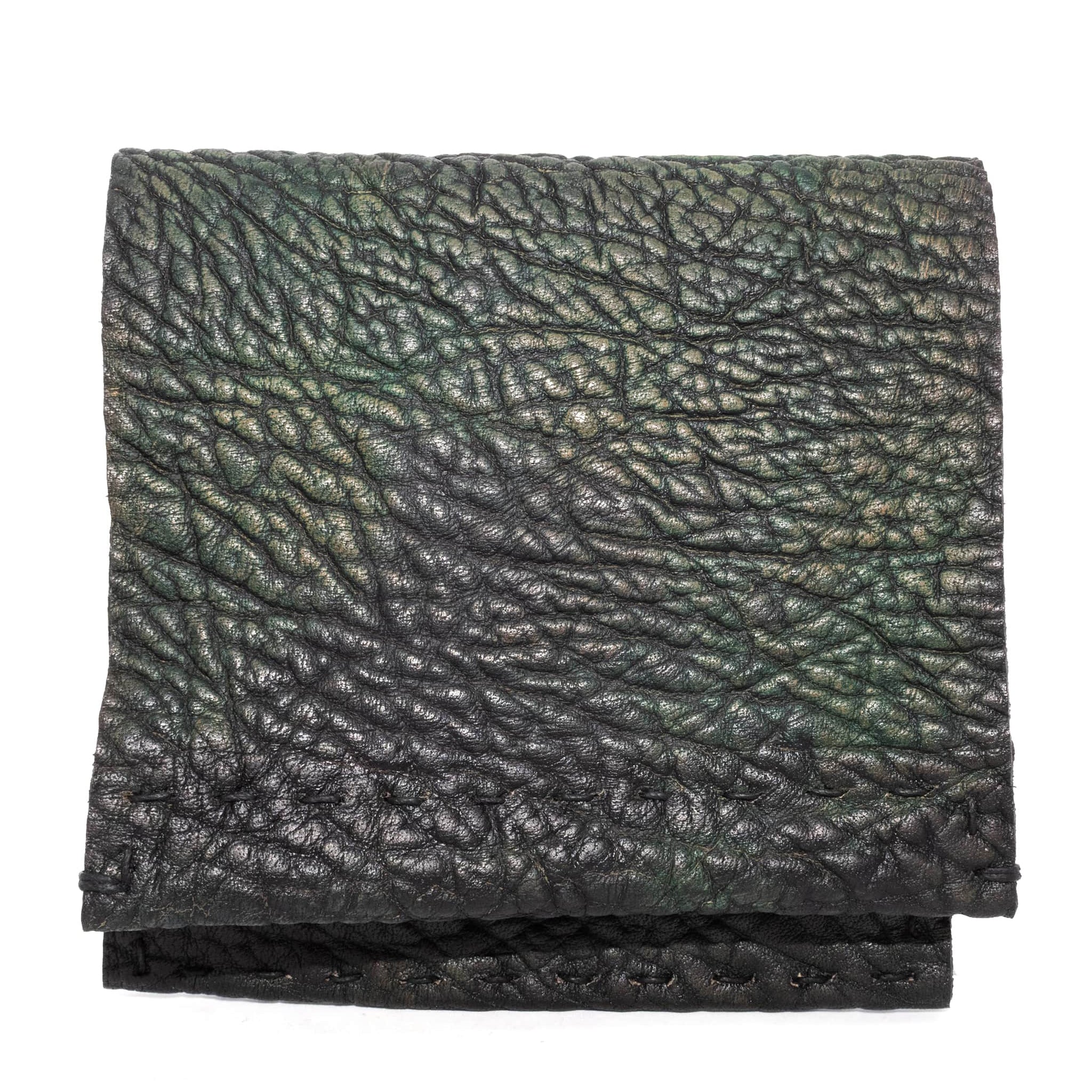 avant garde horse shoulder hand dyed wallet from atelier skn