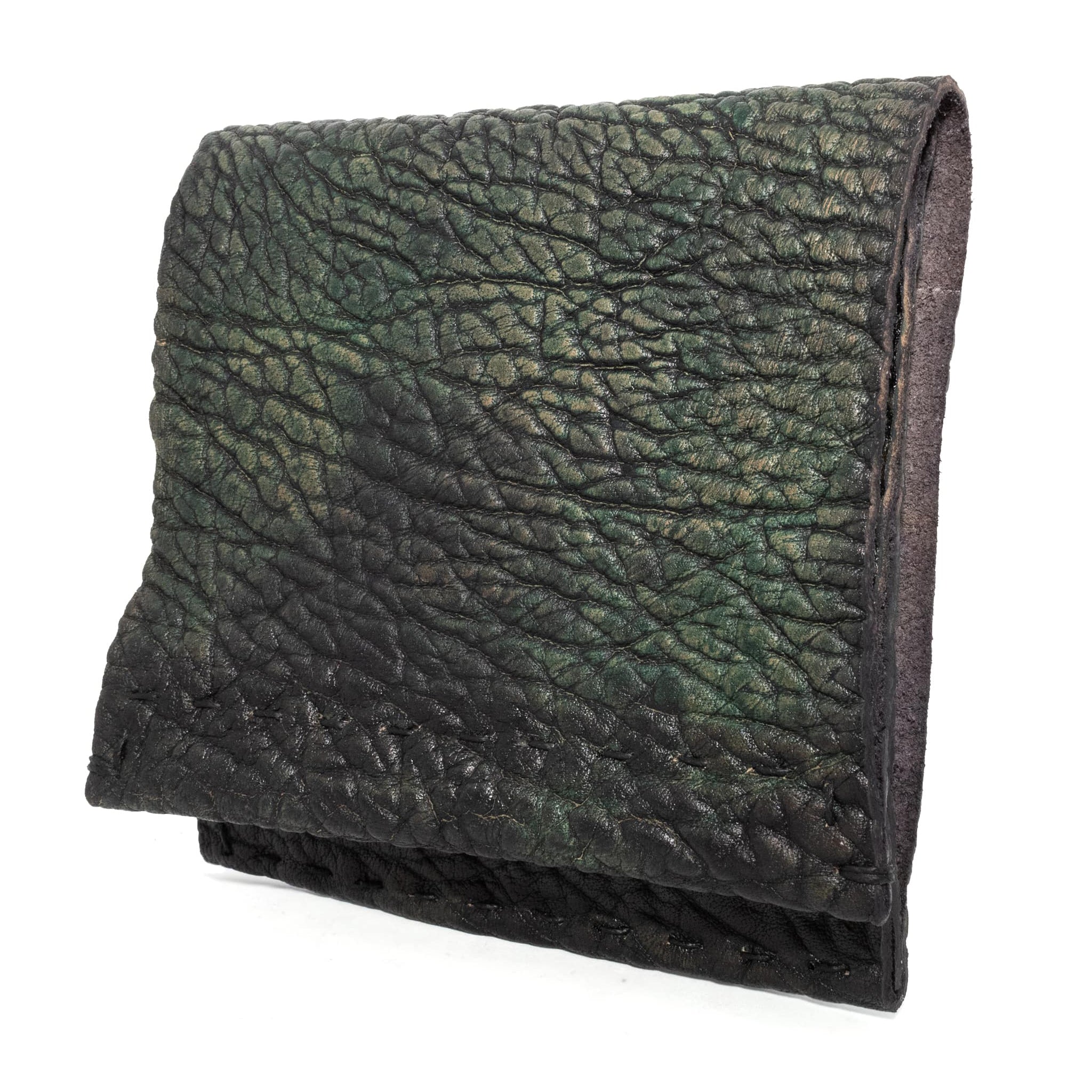 avant garde horse shoulder hand dyed wallet from atelier skn