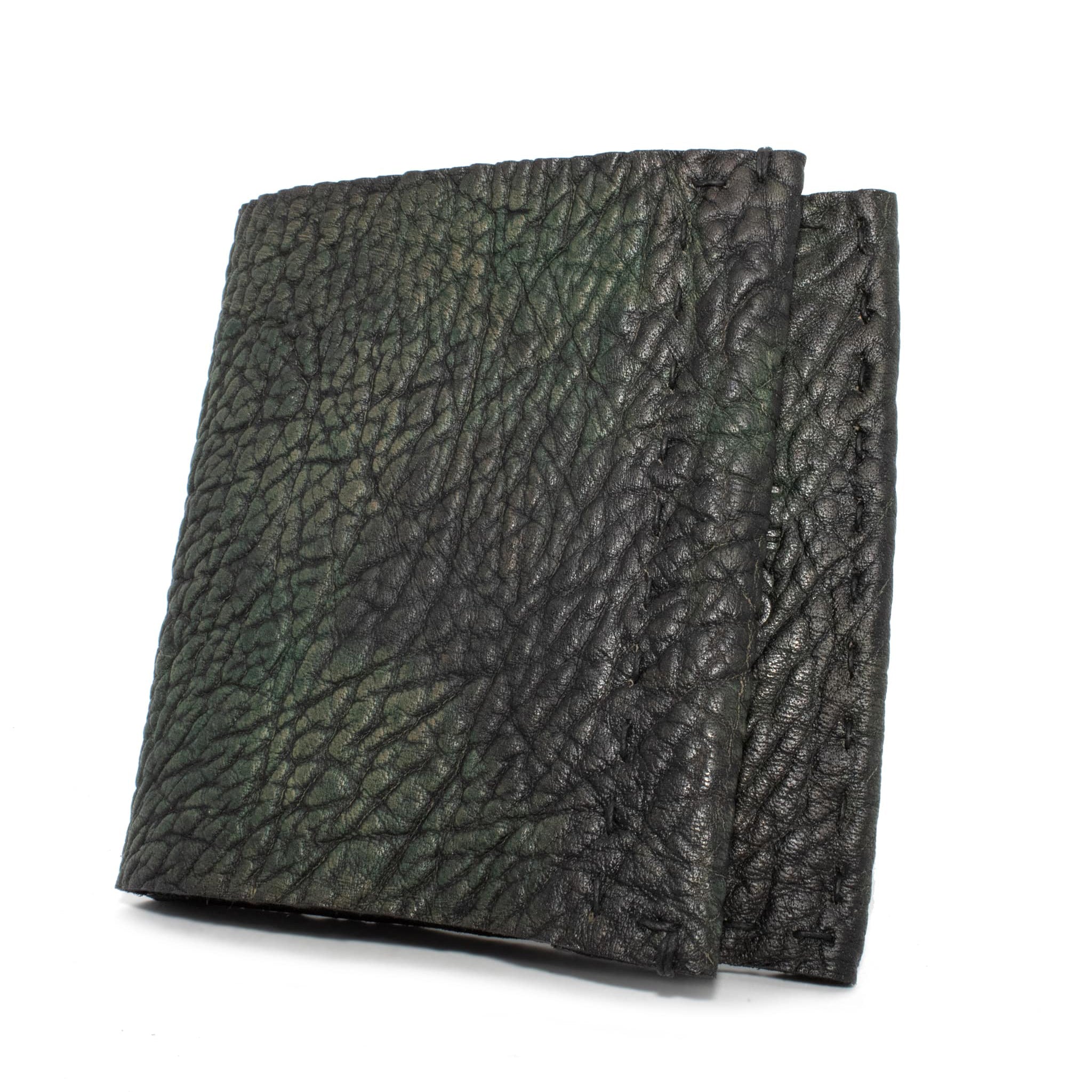 avant garde horse shoulder hand dyed wallet from atelier skn