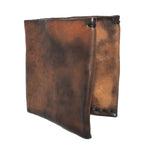 iron dyed horse culatta leather wallet from atelier skn