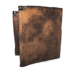 iron dyed horse culatta leather wallet from atelier skn