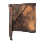 iron dyed horse culatta leather wallet from atelier skn