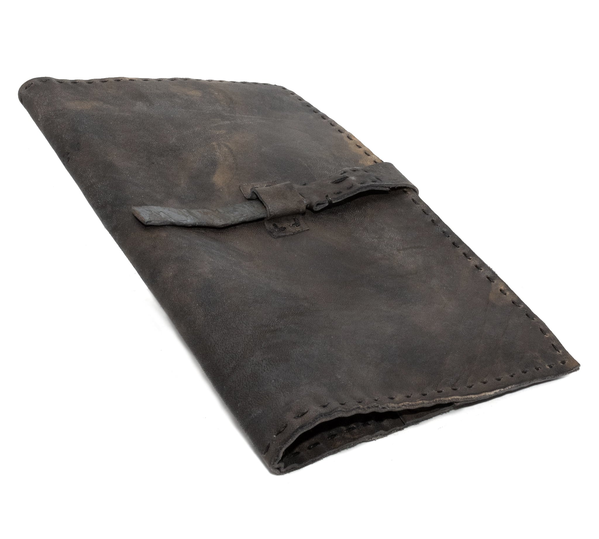 atelier skn iron dyed culatta leather journal cover