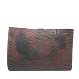 atelier skn hand dyed avant garde unisex leather wallet