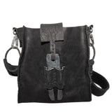 Discover a meticulous collection of hand sewn androgynous avant garde leather bags online at atelier skn