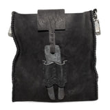 Discover a meticulous collection of hand sewn androgynous avant garde leather bags online at atelier skn