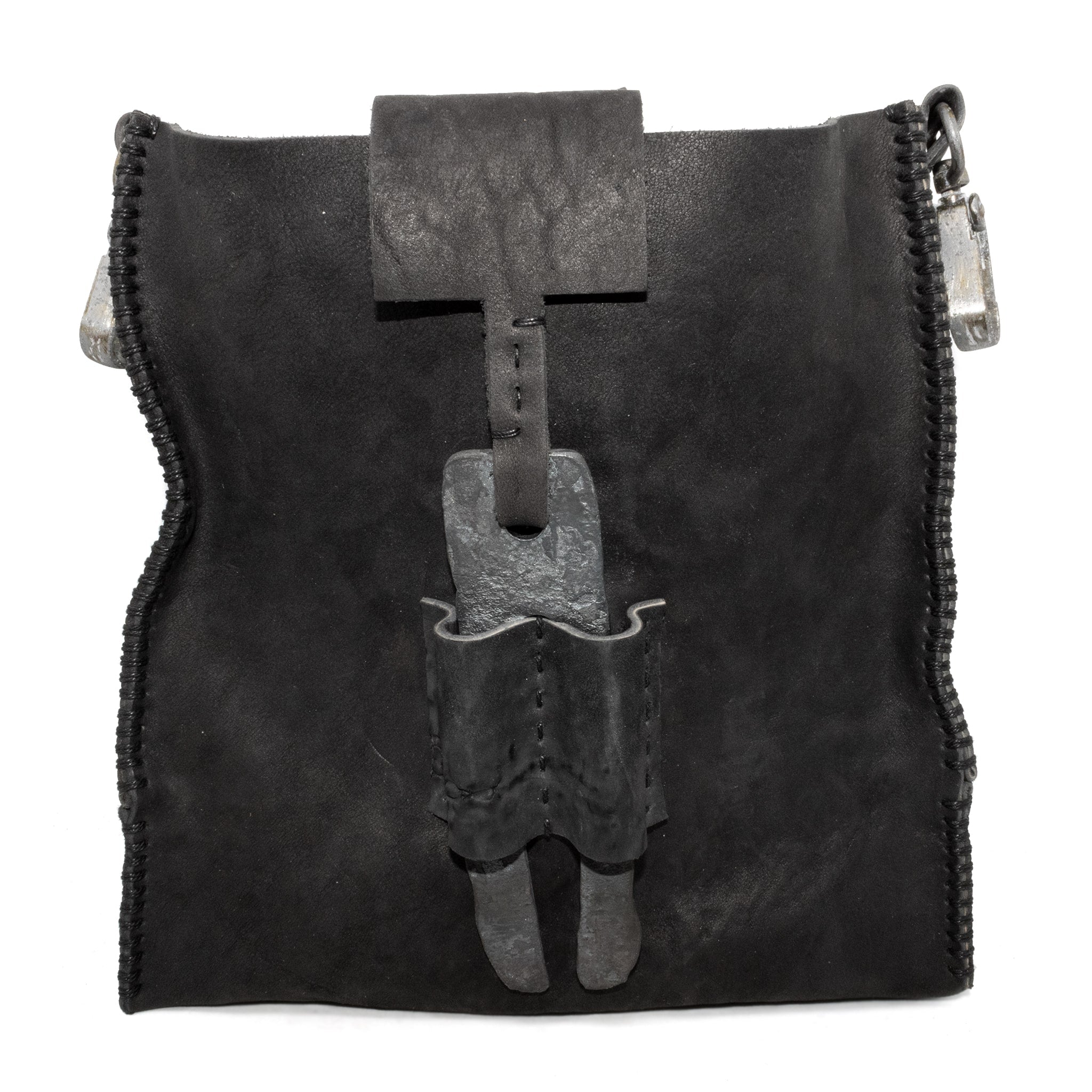 Discover a meticulous collection of hand sewn androgynous avant garde leather bags online at atelier skn