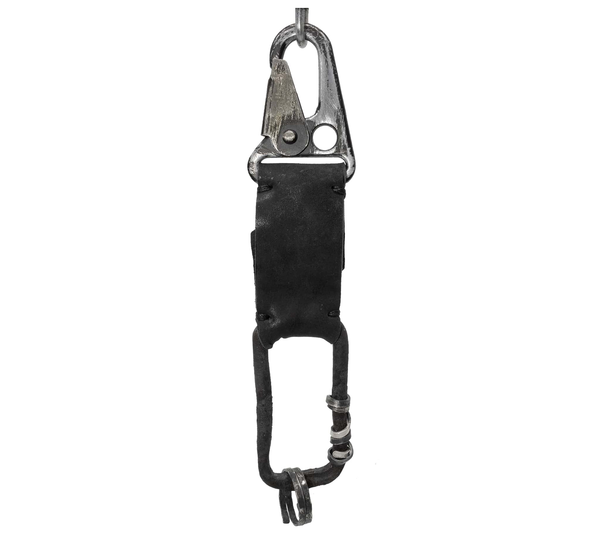 atelier skn culatta leather utility keychain clip