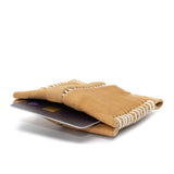 Natural horse culatta leather cardholder from atelier 