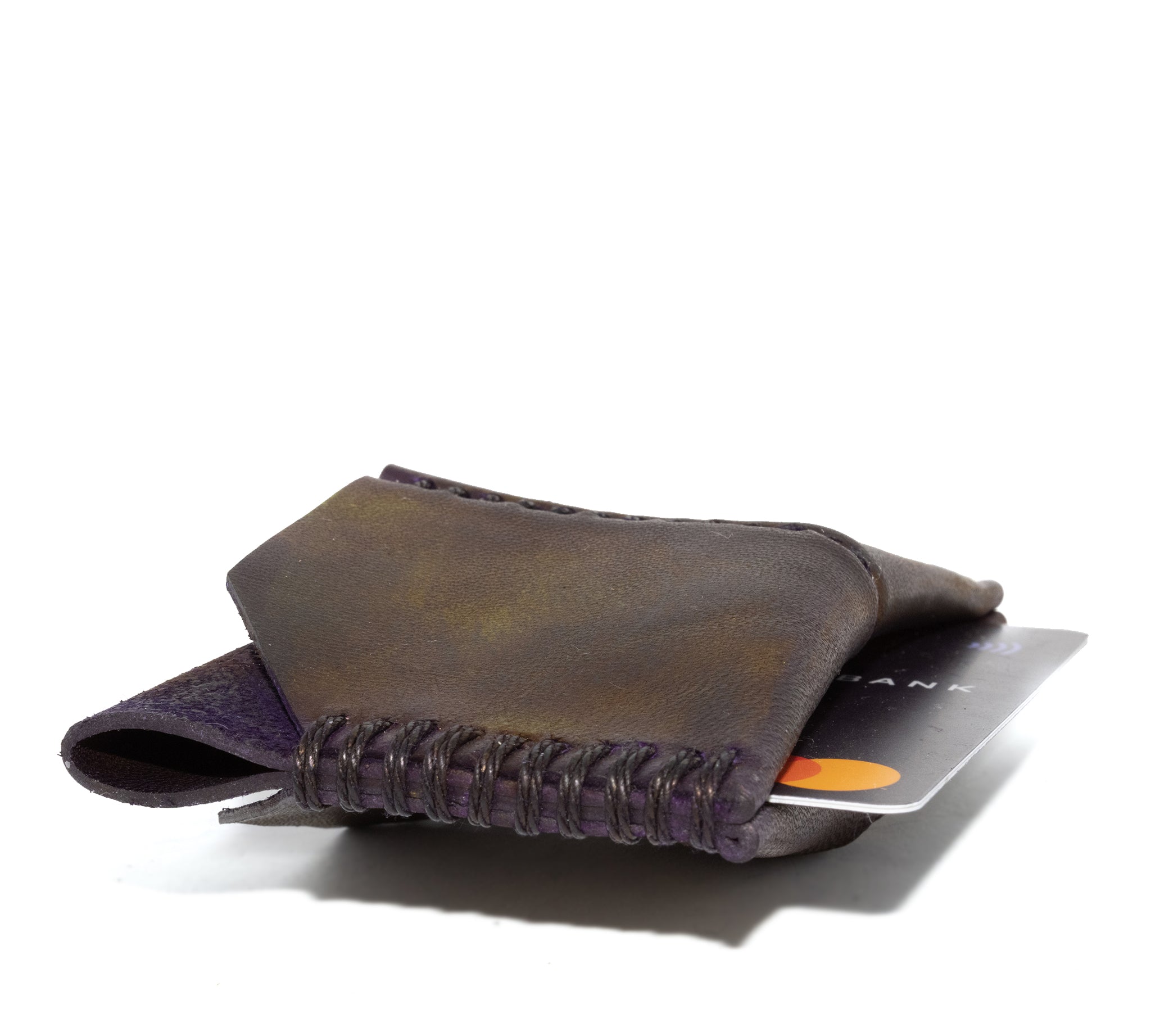 atelier skn hand dyed horse leather cardholder