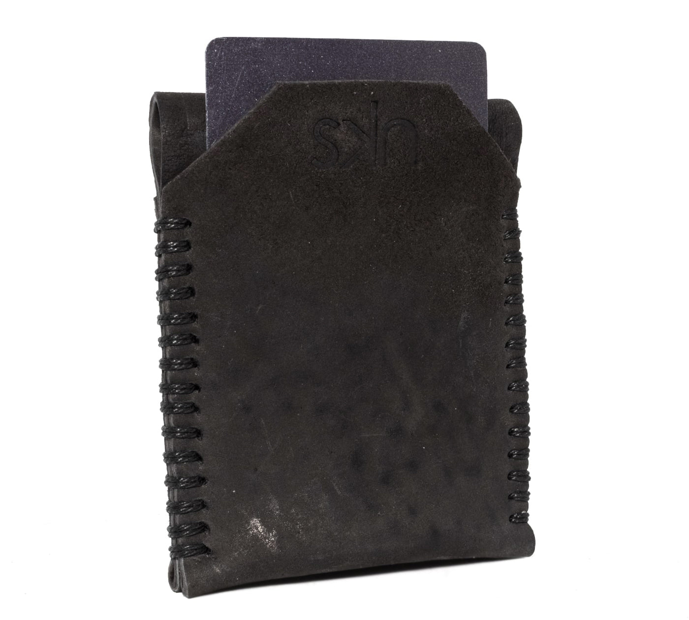 black horse culatta leather cardholder from atelier skn