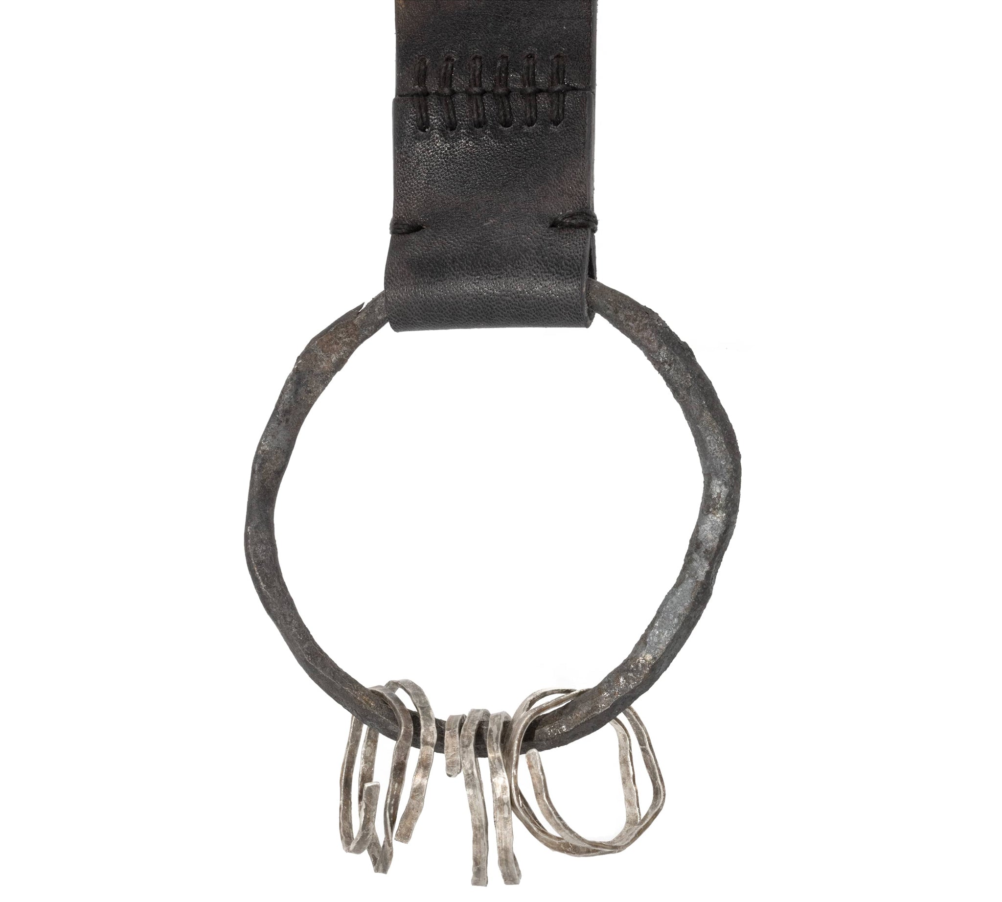 horse leather key chain from atelier skn