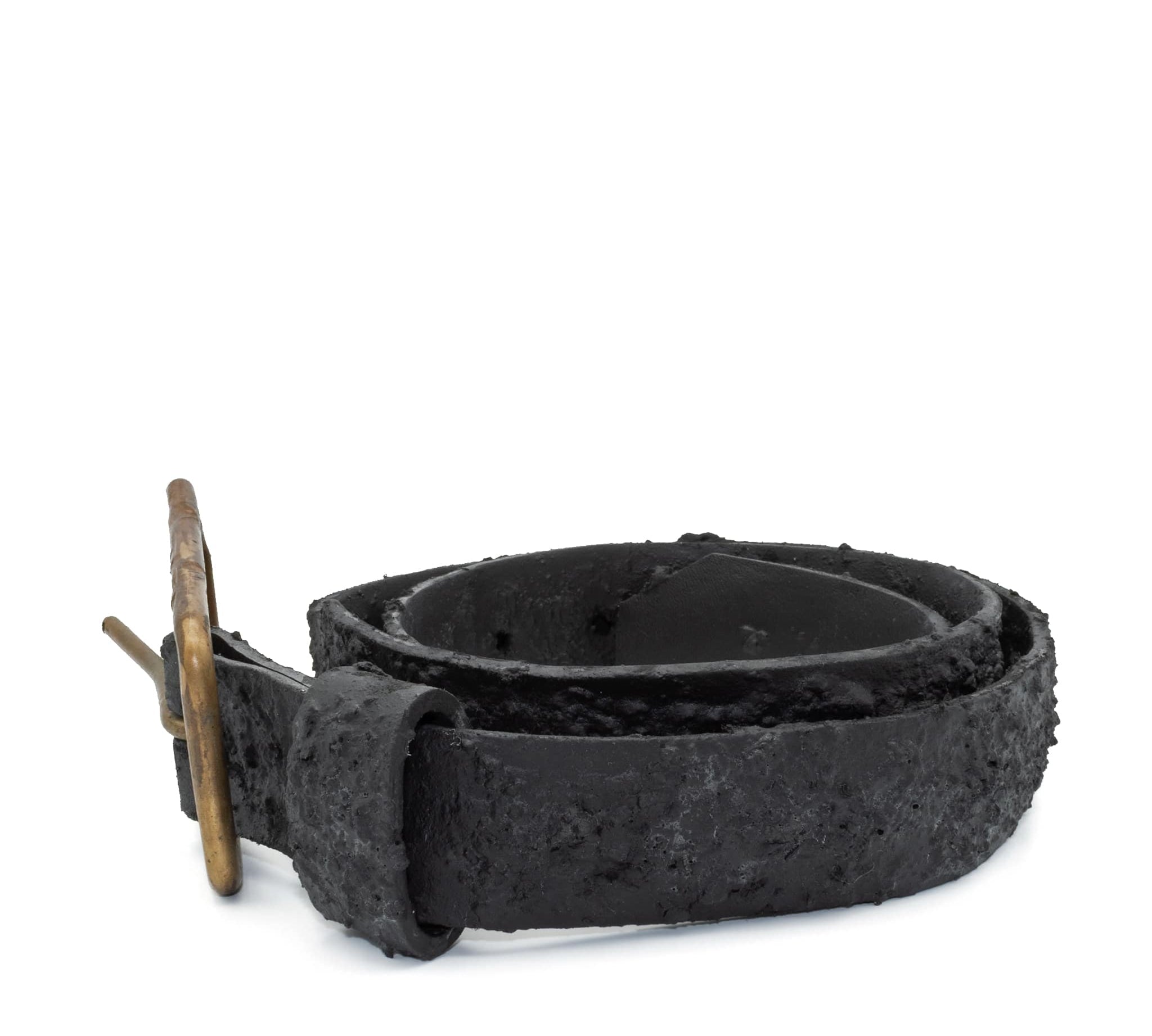 atelier skn - pyroclastic avant garde leather belt for men and women