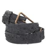 atelier skn - pyroclastic avant garde leather belt for men and women