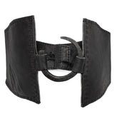 avant garde reversible horse leather waist belt | atelier skn
