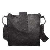 avant garde hand sewn leather shoulder bags from atelier skn.