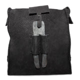 avant garde hand sewn leather shoulder bags from atelier skn.