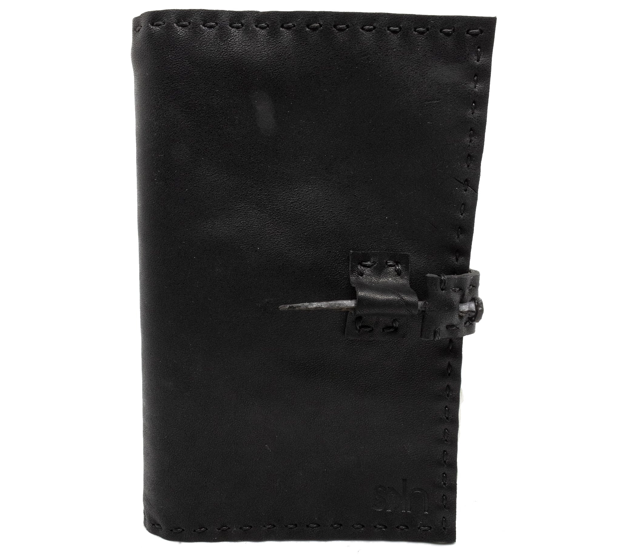 Hand sewn luxury leather journals and diaries available online at atelier skn.