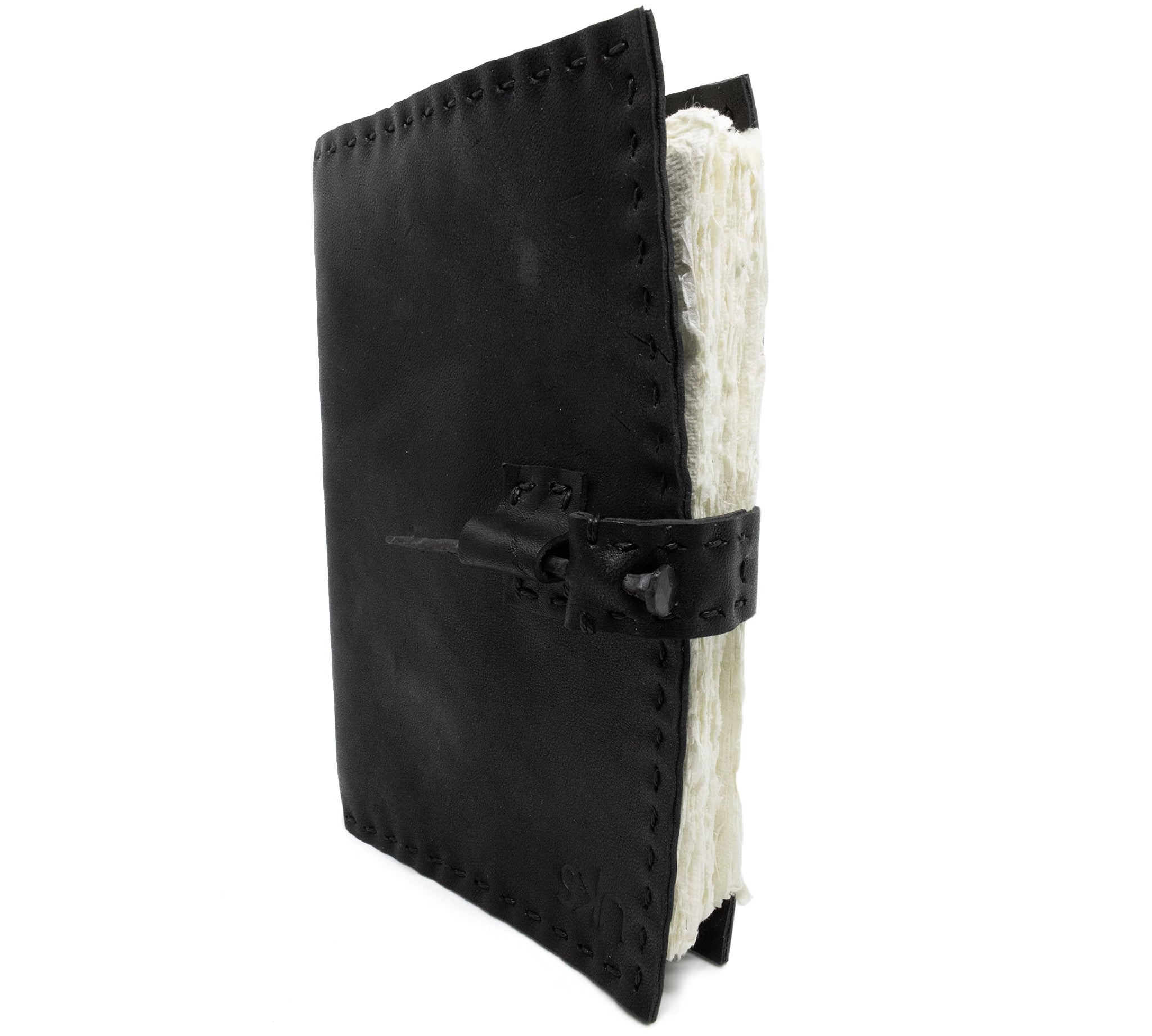 Hand sewn luxury leather journals and diaries available online at atelier skn.
