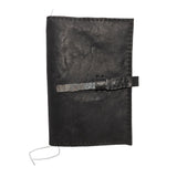 Hand sewn horse leather journal covers available online at atelier skn.